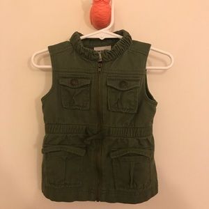 Army green vest
